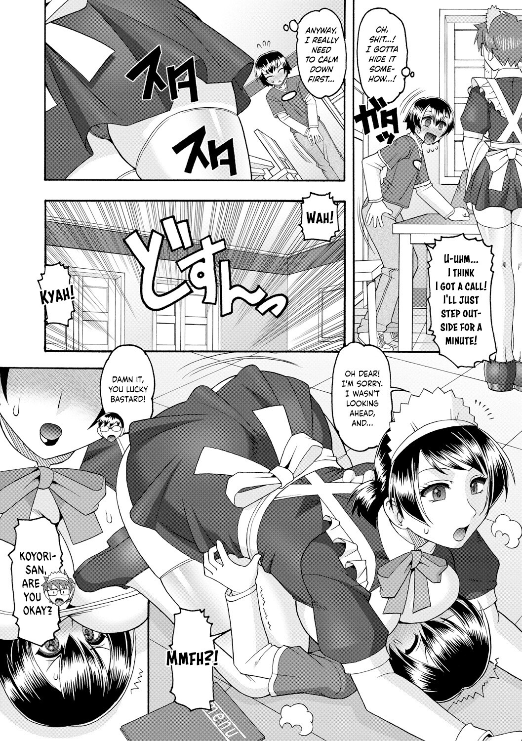 Hentai Manga Comic-Maid OVER 30-Read-7